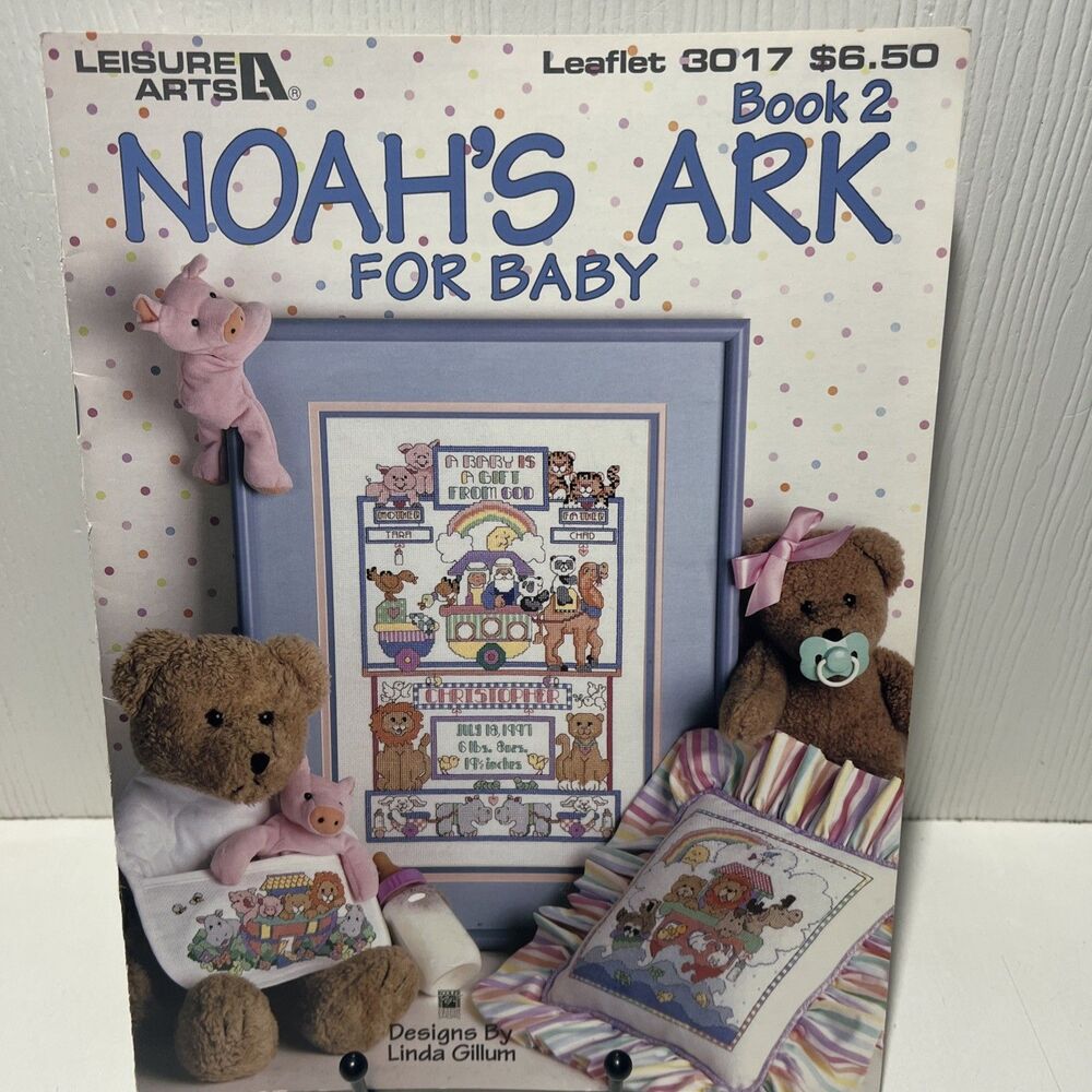 Noah's Ark For Baby ︱Leisure Arts︱Leaflet 3017︱Book 2